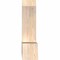 Ekena Millwork Portland Smooth Timber Gable Bracket, Douglas Fir, 48"W x 22"H x 5 1/2"D x 5 1/2"F, 11/12 Pitch GBW048X22X0606POR00SDF - alternate 2